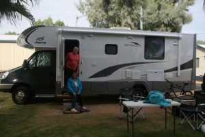 Gavin and Rose and their lovely new digs.